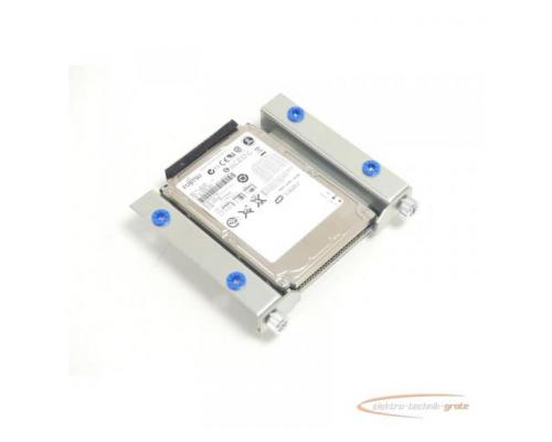Fujitsu Festplatte 40GB 2,5" SN:K000T872G3LC + Einschub-Befestigungshalterung - Bild 1