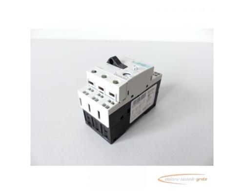 Siemens 3RV1011-0HA20 Leistungsschalter E-Stand 05 + 3RV1901-1D Hilfsschalter - Bild 2