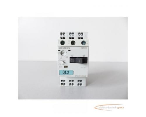 Siemens 3RV1011-0HA20 Leistungsschalter E-Stand 05 + 3RV1901-1D Hilfsschalter - Bild 3