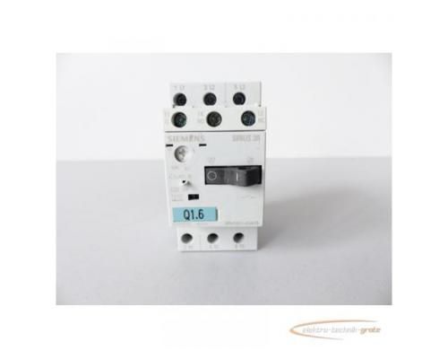 Siemens 3RV1011-0JA15 Leistungsschalter E-Stand 01 + 3RV1901-1D Hilfsschalter - Bild 3