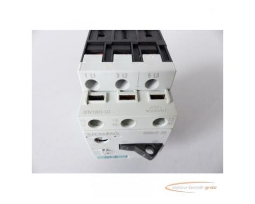 Siemens 3RV1011-0JA15 Leistungsschalter E-Stand 01 + 3RV1901-1D Hilfsschalter - Bild 4