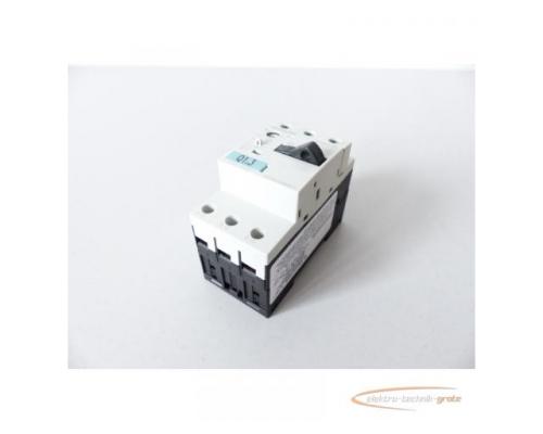 Siemens 3RV1011-0HA10 Leistungsschalter E-Stand 01 + 3RV1901-1D Hilfsschalter - Bild 1