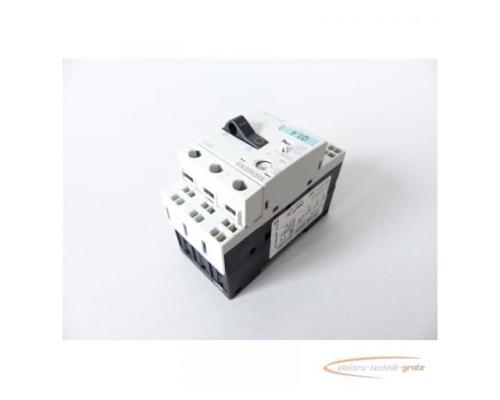 Siemens 3RV1011-0JA20 Leistungsschalter E-Stand 05 + 3RV1901-1D Hilfsschalter - Bild 2