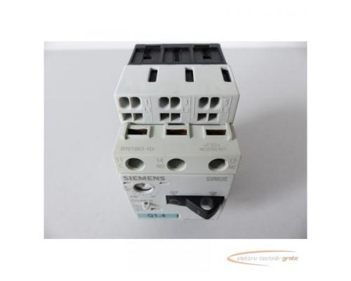 Siemens 3RV1011-0JA20 Leistungsschalter E-Stand 05 + 3RV1901-1D Hilfsschalter - Bild 4