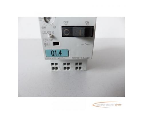 Siemens 3RV1011-0JA20 Leistungsschalter E-Stand 05 + 3RV1901-1D Hilfsschalter - Bild 5