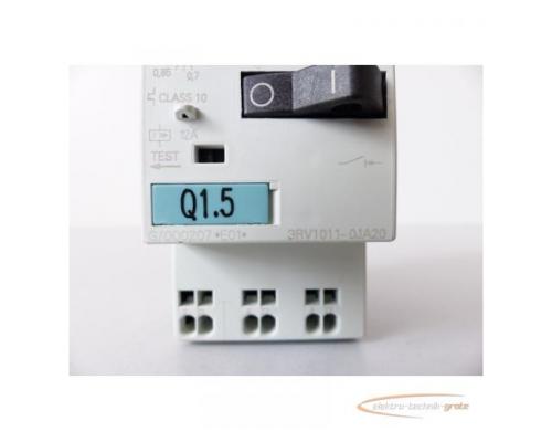 Siemens 3RV1011-0JA20 Leistungsschalter E-Stand 01 + 3RV1901-1D Hilfsschalter - Bild 5