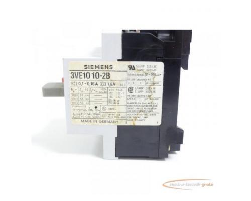 Siemens 3VE1010-2B Leistungsschalter 0,1 - 0,16 A max. - Bild 5
