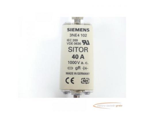 Siemens 3NE4102 HLS-Sicherungseinsatz 40A VPE 3 Stück - ungebraucht! - - Bild 3