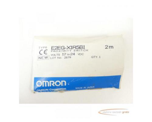 Omron E2EG-X1R5B1 Proximity Switch 12 - 24V DC 2m - ungebraucht! - - Bild 2