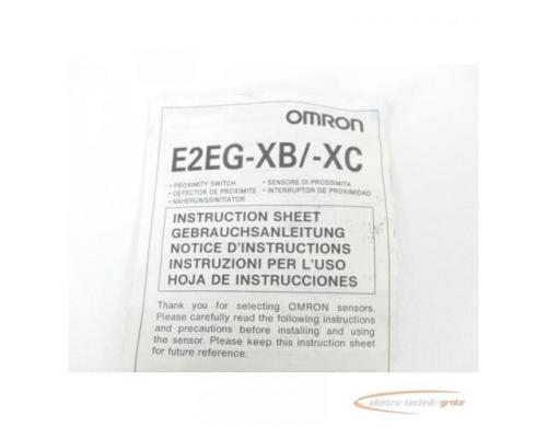 Omron E2EG-X1R5B1 Proximity Switch 12 - 24V DC 2m - ungebraucht! - - Bild 4