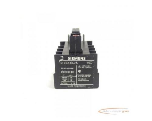 Siemens 3TX4422-2A Hilfsschalterblock - Bild 4