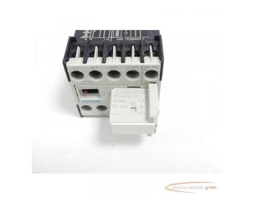 Siemens 3TF2001-0BB4 Schütz DC 24 V + 3TX4490-0C Überspannungsbegrenzer - Bild 5