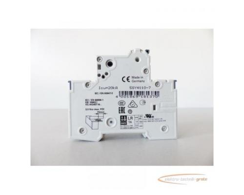 Siemens 5SY41 MCB C10 Leistungsschalter + 5ST301.AS Hilfsschalter - Bild 4