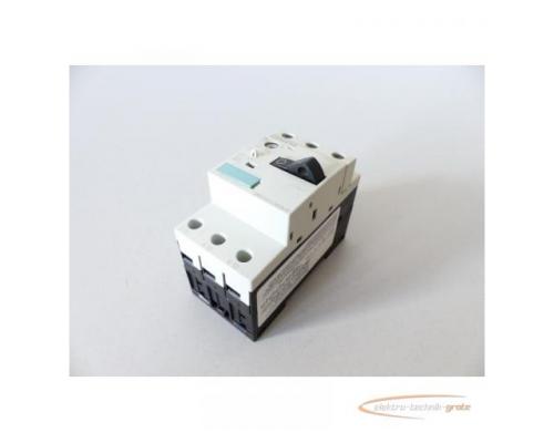 Siemens 3RV1011-0CA10 Leistungsschalter E-Stand 5 + 3RV1901-1D Hilfsschalter - Bild 1
