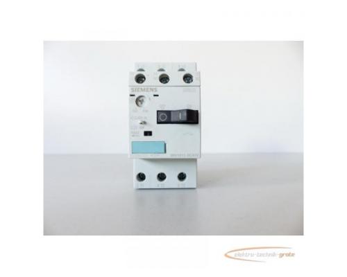 Siemens 3RV1011-0CA10 Leistungsschalter E-Stand 5 + 3RV1901-1D Hilfsschalter - Bild 3