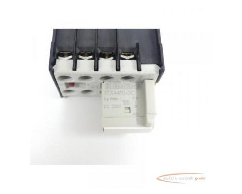 Siemens 3TX4431-2A Hilfsschalterblock mit 3TX4490-0C Überspannungsbegrenzer - Bild 3