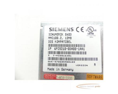 Siemens 6FC5210-0DA00-1AA1 MMC 100.2 Version A , SN: T-M32016481 - Bild 4