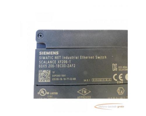 Siemens 6GK5206-1BC00-2AF2 Industrial Ethernet Switch Scalance XF206-1 - Bild 5