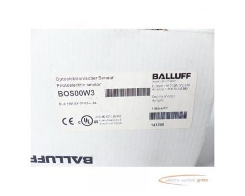 Balluff BOS00W3 Sensor BLS 18M-XX-1P-E5-L-S4 - ungebraucht! - - Bild 4