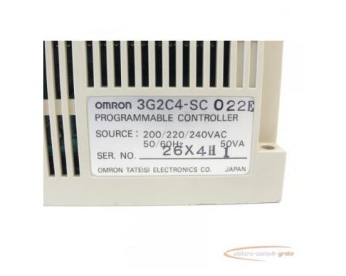 Omron 3G2C4-SC 022E Programmable Controller SN 26X4H1 - Bild 2