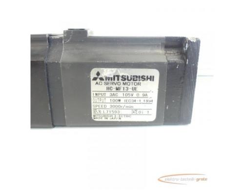 Mitsubishi HC-MF13-UE Servomotor SN:L71593 - Bild 4