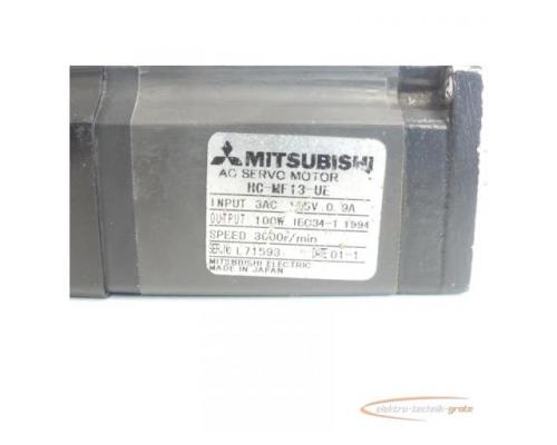 Mitsubishi HC-MF13-UE Servomotor SN:L711593 - Bild 5