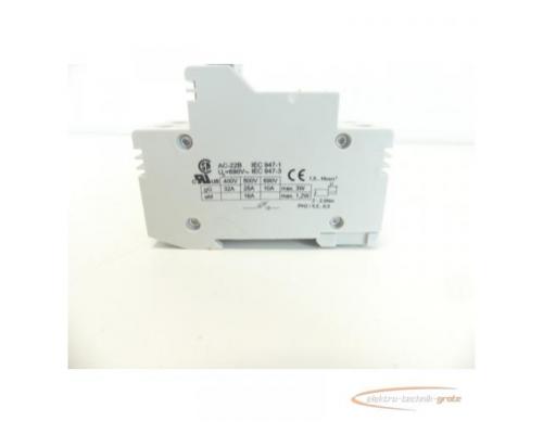 Siemens 3NW7021 2 polig Einbau-Sicherungssockel 10 x 38 - Bild 3