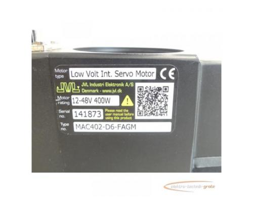 JVL MAC402-D6-FAGM Low Volt Integrated Servo Motor SN:141873 - Bild 5