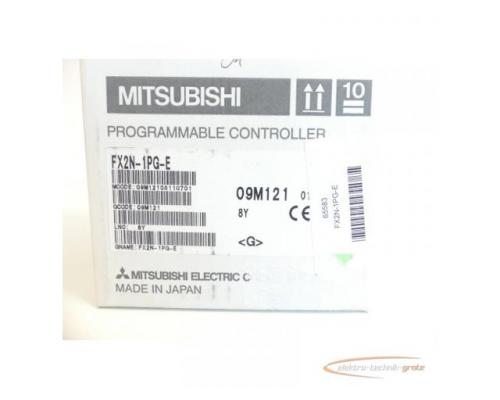 Mitsubishi FX2N-1PG-E Pulse Generator Version: 1.73 SN:8Y6194 - ungebraucht! - - Bild 7