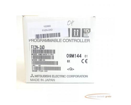 Mitsubishi FX2N-2AD Analogeingangsmodul SN:8X5937 - ungebraucht! - - Bild 7