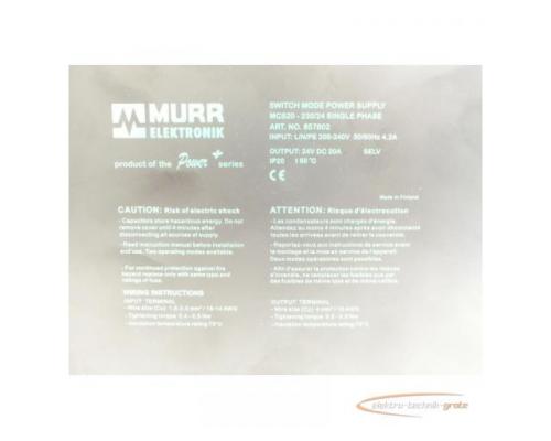 Murrelektronik MCS20-230/24 Switch Mode Power Supply - ungebraucht! - - Bild 4