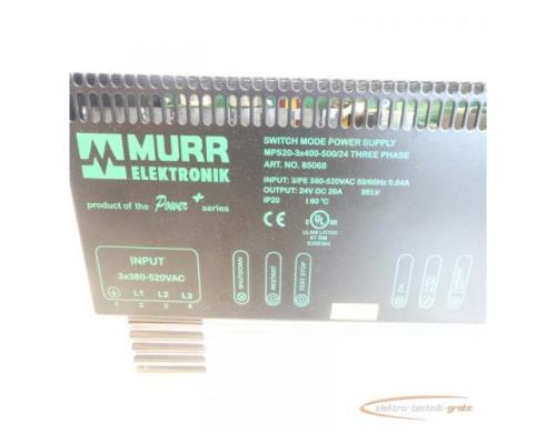 Murr MPS20-3x400-500/24 SWITCH MODE POWER SUPPLY ART.NO. 85068 - Bild 5
