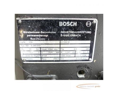 Bosch SD-B5.380.012-01.000 Bürstenloser Servomotor SN:SN:641128 - Bild 4