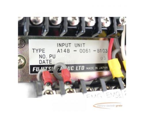 Fanuc A14B-0061-B103 Input Unit SN:61179 - Bild 4