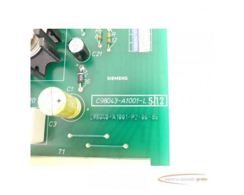 Siemens C98043-A1001-L5 - 12 VSA FBG Stromversorgung - Bild 4