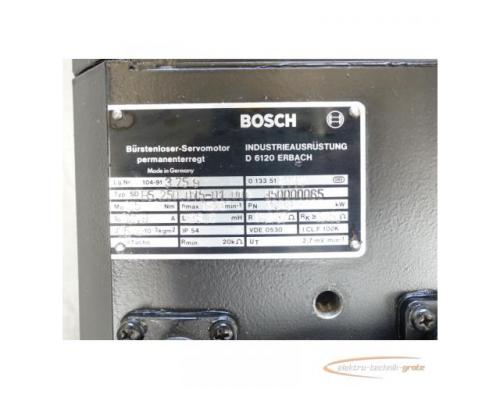 Bosch SD-B5.250.015-01.000 Bürstenloser Servomotor permanenterregt SN:350000065 - Bild 4