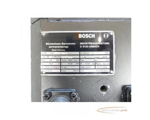 Bosch SD-B5.380-012-01.000 Bürstenloser Servomotor permanenterregt SN:545000096 - Bild 4