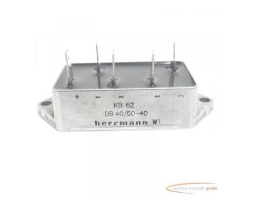 herrmann KB 62 DB 40/50-40 Gleichrichter - Bild 4