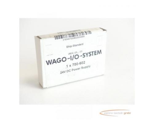 WAGO 750-602 Potentialeinspeisung - ungebraucht! - - Bild 1