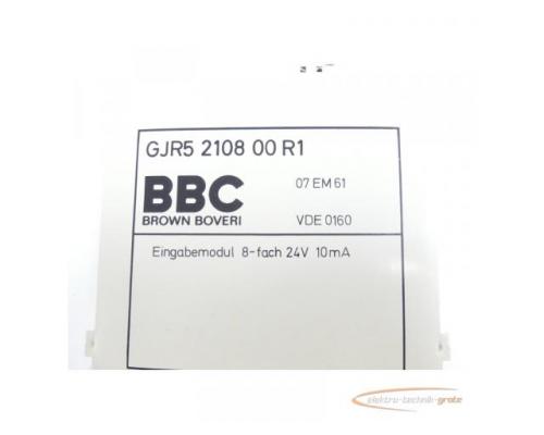 BBC GJR5 2108 00 R1 Eingabemodul 8-fach 24V 10mA - ungebraucht! - - Bild 5