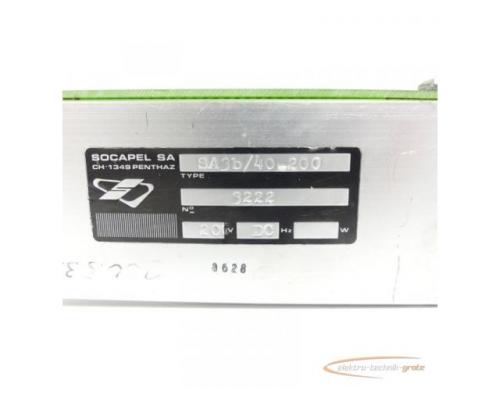 Socapel SA3/40-200 b Socadyn Servoverstärker SN:3222 - Bild 6