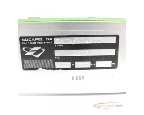 Socapel SA3/40-200 b Socadyn Servoverstärker SN:2653 - Bild 6