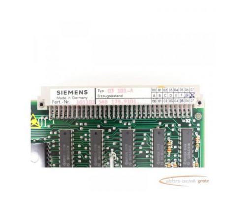 Siemens 03 101-A Karte E-Stand: H / 05 SN:101102 - Bild 5