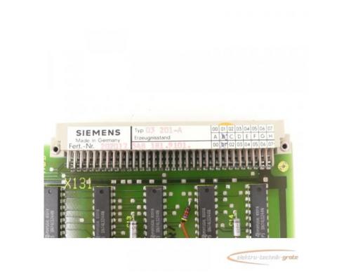 Siemens 03 201-A Karte E-Stand: B / 01 SN:202017 - Bild 5