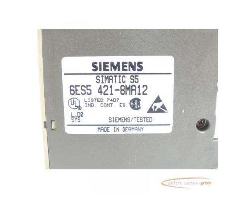 Siemens 6ES5421-8MA12 Digitaleingabe E-Stand: 1 - Bild 5