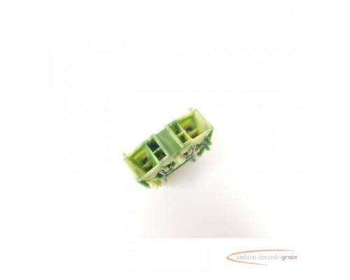 WAGO 264 4-Leiter- Mini- Durchgangsklemme 2.5mm² Grün Gelb - Bild 5