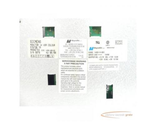 Siemens komplette Monitoreinheit 14" für 6FC5203-0AB20-0AA0 Bedientafel - Bild 4