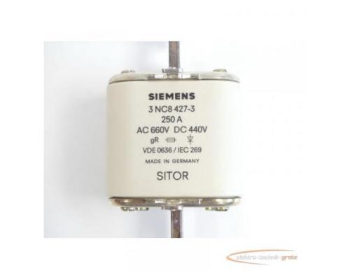 Siemens 3NC8427-3 SITOR Sicherungseinsatz 250 A- ungebraucht! - - Bild 3