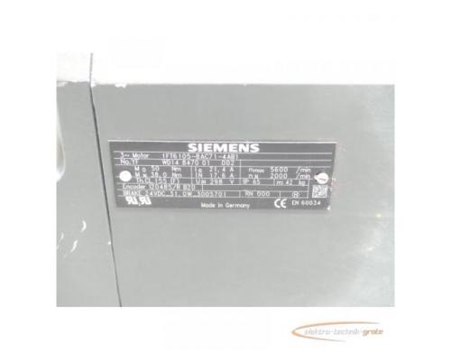 Siemens 1FT6105-8AC71-4AB1 Synchronservomotor SN:YFWD14847001002 - Bild 4