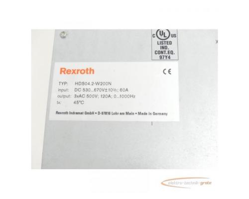 Rexroth HDS04.2-W200N-HS12-01-FW MNR: R911190013 SN:291390-19476 - Bild 5